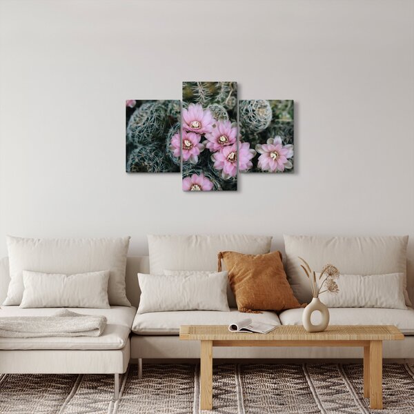 Kaktusz virágának képe (90x60 cm)