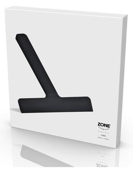 Fekete vízlehúzó tartóval 22 cm Ume – Zone
