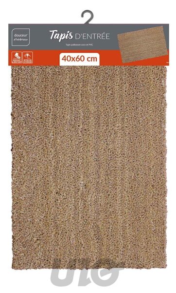 Kókuszrost lábtörlő 40x60 cm Paco – douceur d'intérieur