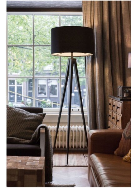 Tripod fekete állólámpa - Zuiver
