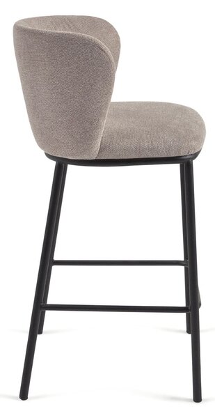 Világosbarna bárszék (ülésmagasság 65 cm) Ciselia – Kave Home