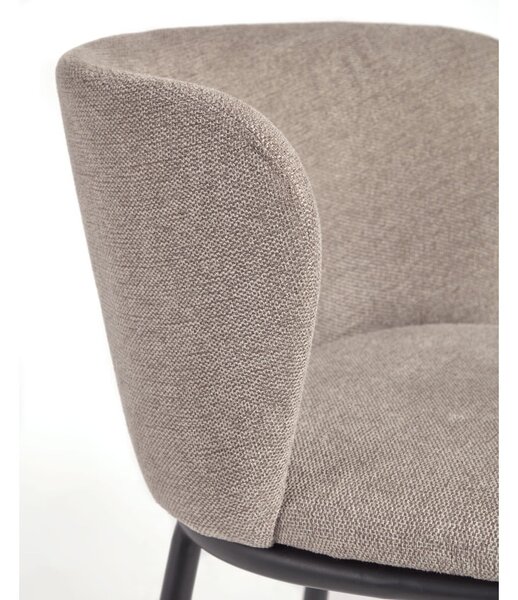 Világosbarna bárszék (ülésmagasság 65 cm) Ciselia – Kave Home