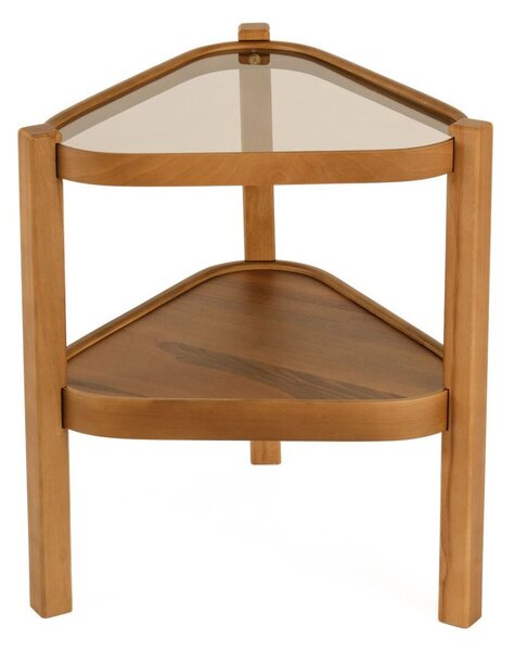 Hanah Home egymásba tolható asztal (2 darab) Walnut Nesta 2 - Diófa