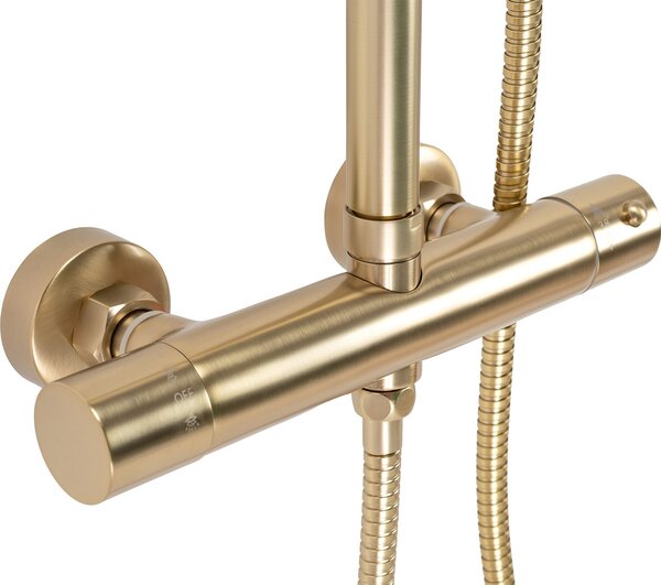 Rea, Zuhanygarnitúra termosztáttal Rea PAROT BRUSHED GOLD, REA-P2323