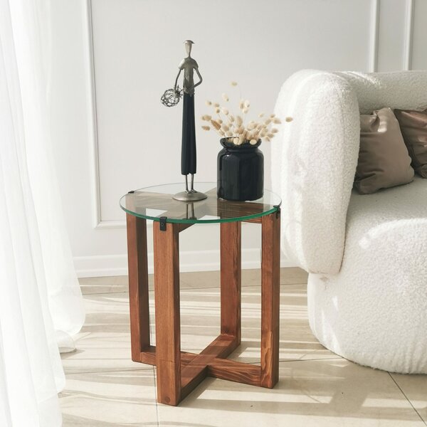 Hanah Home Fészekasztal (2 darabos) Walnut Amalfi - dió