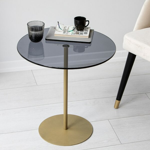 Hanah Home lerakóasztal Gold Dark Grey Chill-Out - arany, sötétszürke
