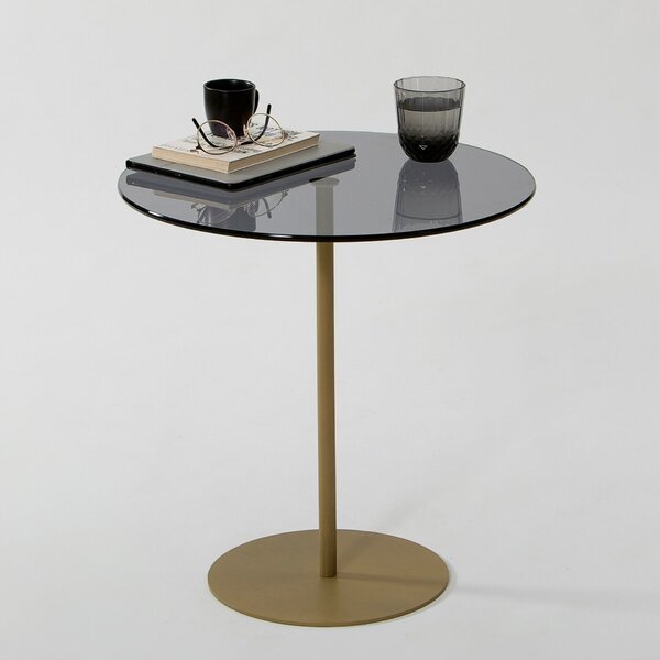Hanah Home lerakóasztal Gold Dark Grey Chill-Out - arany, sötétszürke