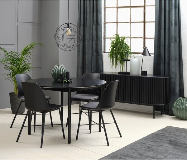 Whistler fekete étkezőszék- Unique Furniture