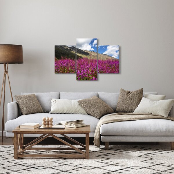 Hegyi rét tája (90x60 cm)
