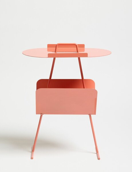 Hanah Home Side Table Salmon Goddy - Salmon