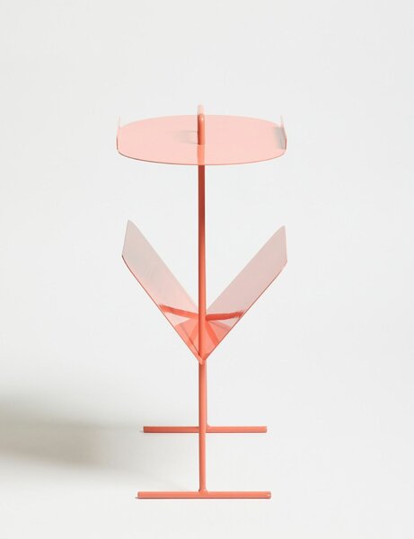 Hanah Home Side Table Salmon Goddy - Salmon