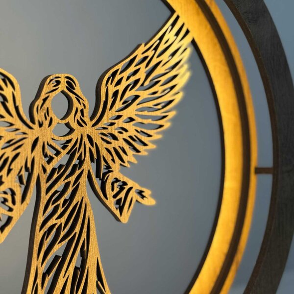LED lámpa Angel of Light – Modern dekoráció háttérvilágítással | RAFAELL