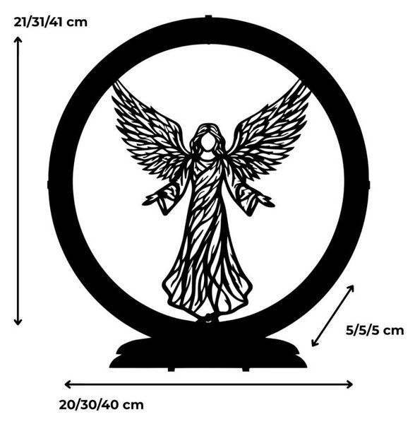 LED lámpa Angel of Light – Modern dekoráció háttérvilágítással | RAFAELL