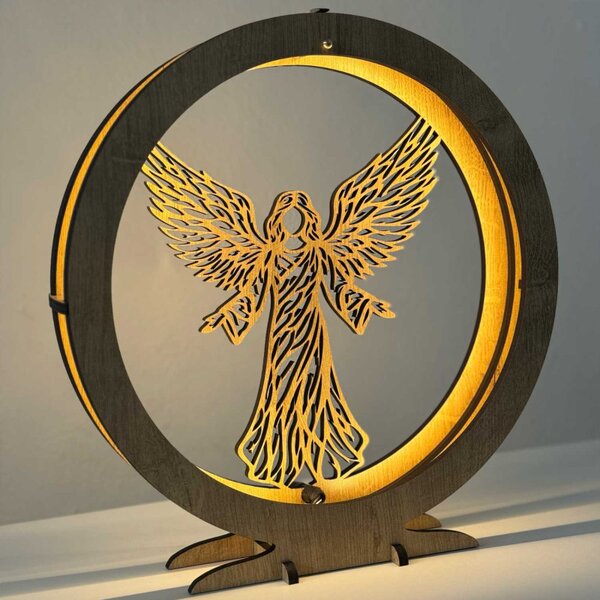 LED lámpa Angel of Light – Modern dekoráció háttérvilágítással | RAFAELL