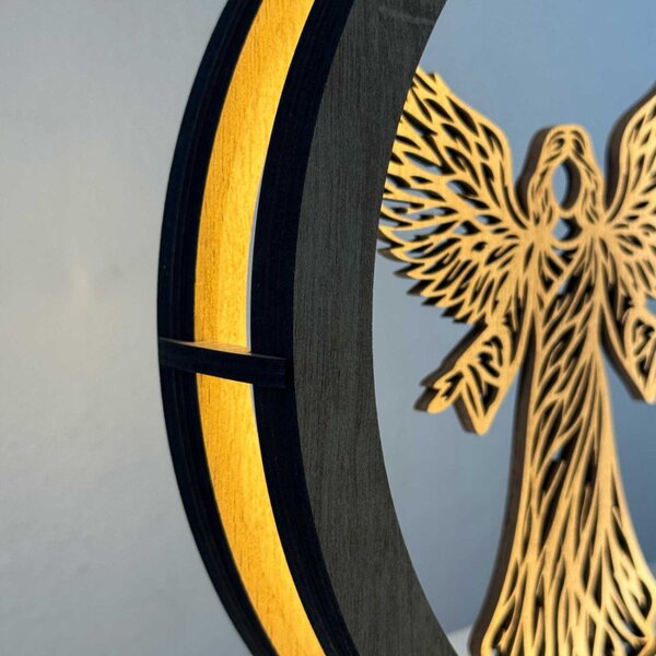 LED lámpa Angel of Light – Modern dekoráció háttérvilágítással | RAFAELL