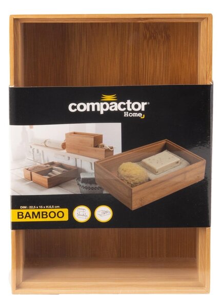 Woody bambusz rendszerező, 30 x 15 x 6,35 cm - Compactor