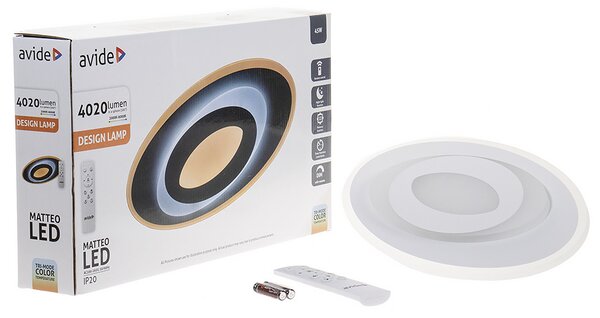 Matteo Design távirányítós mennyezeti LED lámpa