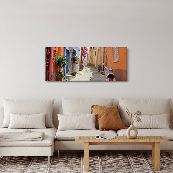 Szardínia utcáinak képe (120x50 cm)