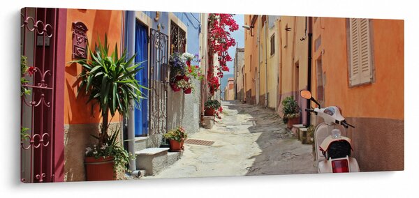 Szardínia utcáinak képe (120x50 cm)