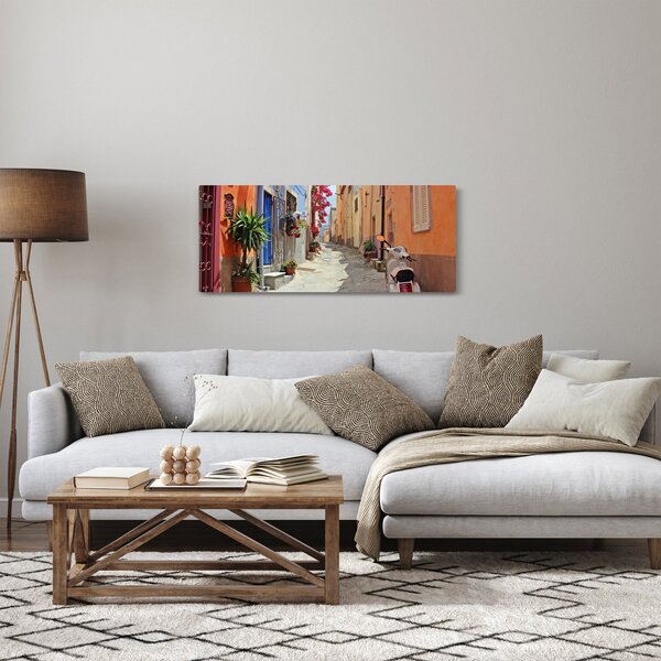 Szardínia utcáinak képe (120x50 cm)