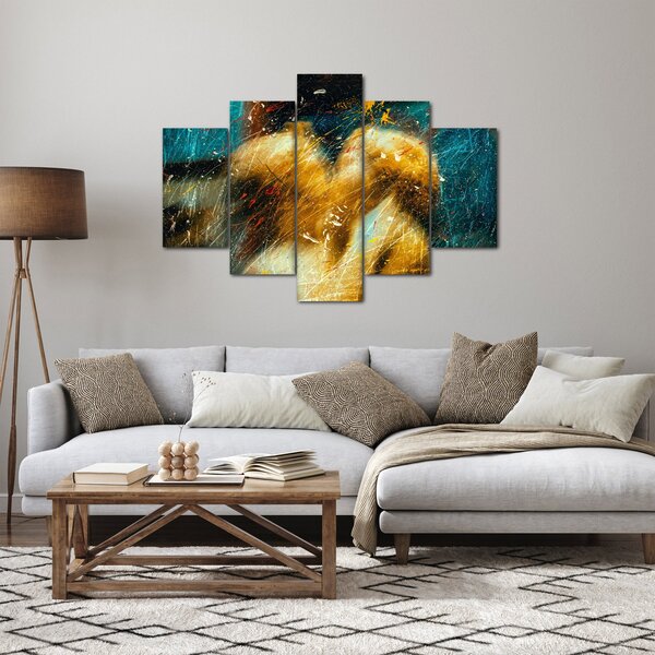 Kép - Csókolózó angyalok (150x105 cm)