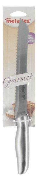 Gourmet rozsdamentes acél kenyérvágó kés - Metaltex