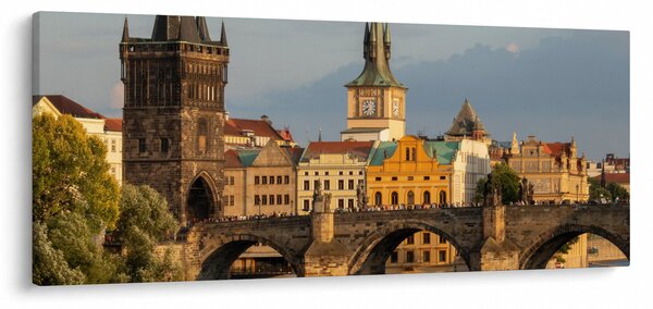 Kép - Károly híd (120x50 cm)