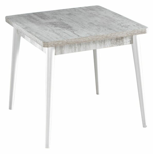 Hanah Home Étkezőasztal Antique White Flora Antik - Antik, Fehér