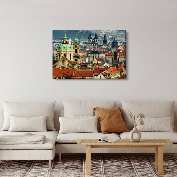 Kép - Prágai panoráma (90x60 cm)