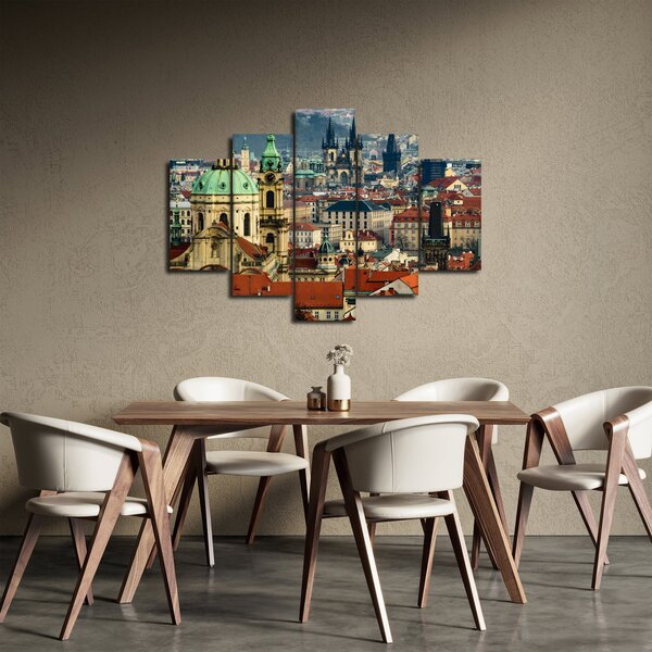 Kép - Prágai panoráma (150x105 cm)