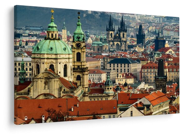 Kép - Prágai panoráma (90x60 cm)