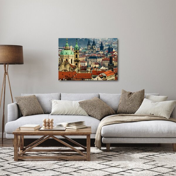 Kép - Prágai panoráma (70x50 cm)