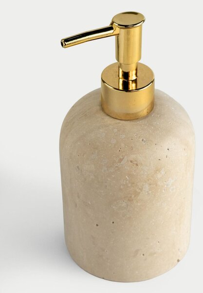 Aberto Design Soap Dispenser Beige Gold Etern - Beige, Gold