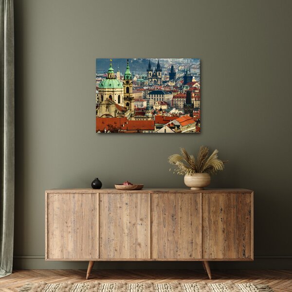 Kép - Prágai panoráma (70x50 cm)