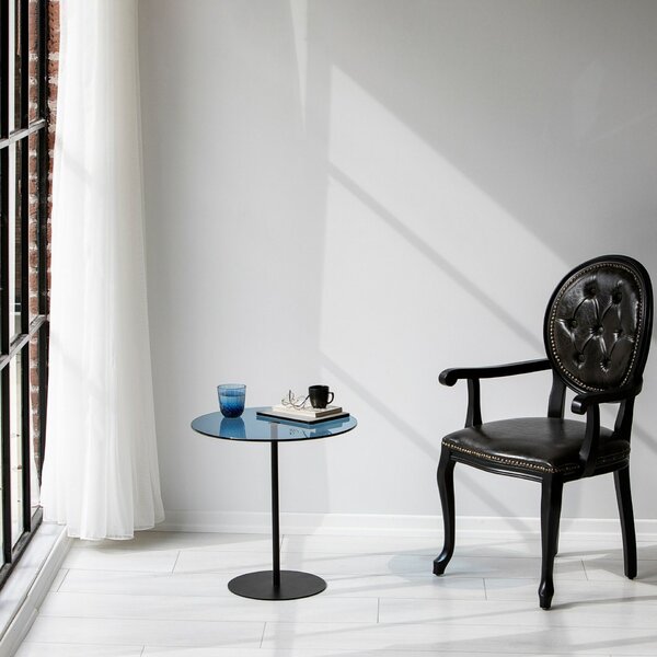 Hanah Home Lerakóasztal Fekete Kék Chill-Out - Fekete, Kék