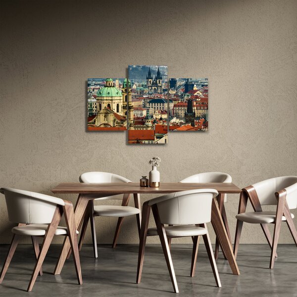 Kép - Prágai panoráma (90x60 cm)