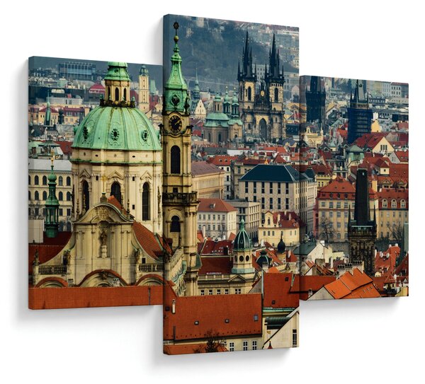 Kép - Prágai panoráma (90x60 cm)