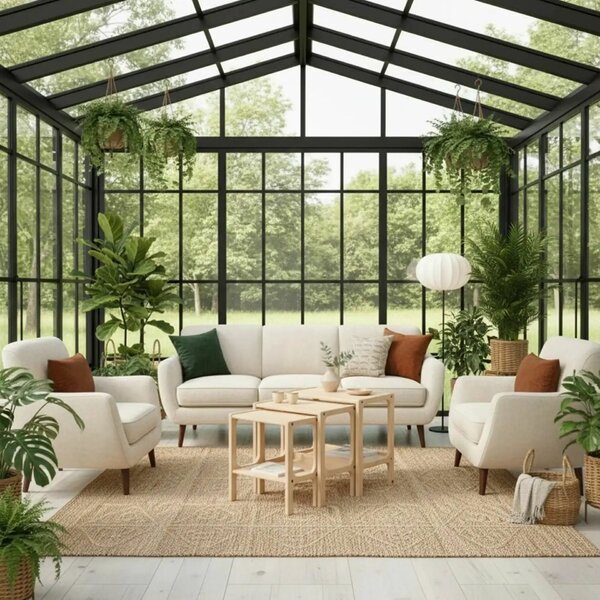 Hanah Home Fészekasztal szett (3 darabos) Natúr CPT4791-50