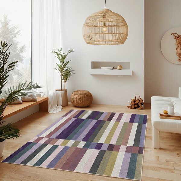 Lila mosható szőnyeg 160x230 cm Purple Rain – Mila Home