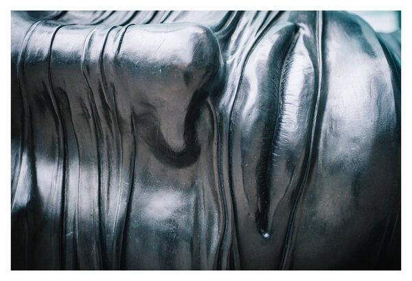 Kép - Acél arc (90x60 cm)