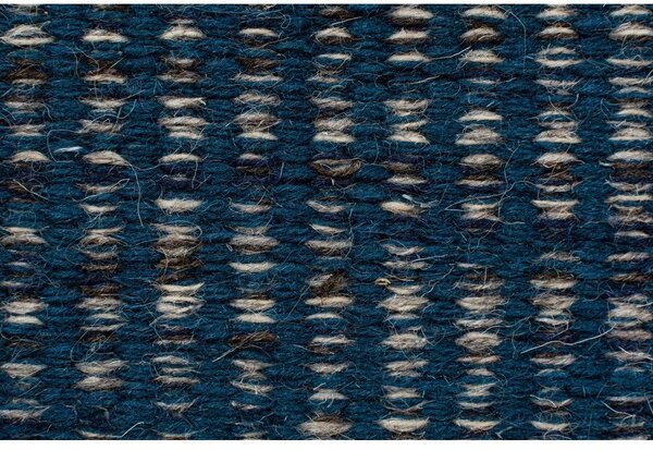 Anu kék gyapjú futószőnyeg, 60 x 200 cm - Flair Rugs