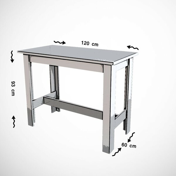 Hanah Home Dining Table Oak Barra - Oak