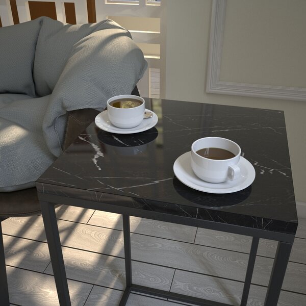 Hanah Home Lerakóasztal Black White Pure - Royal
