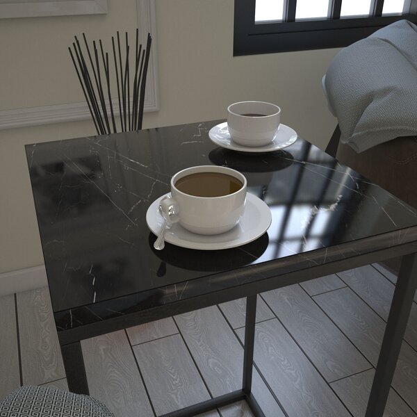 Hanah Home Lerakóasztal Black White Pure - Royal