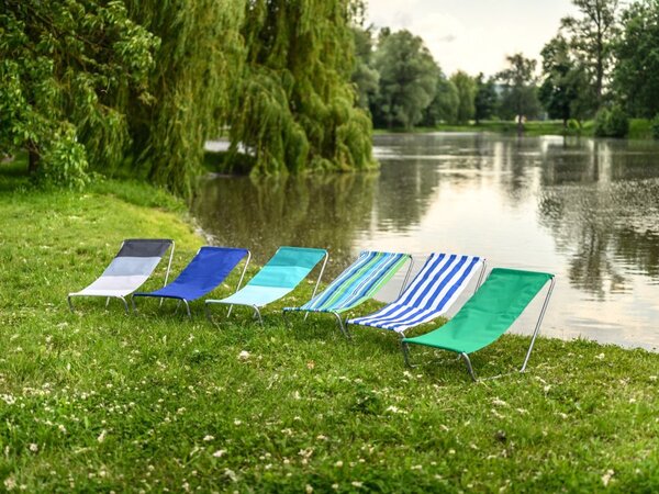 Szett 2 db összecsukható strandnyugágy SAND LEMON, színes