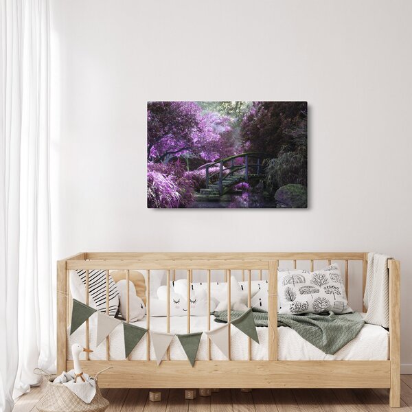 Kép - Misztikus kert (90x60 cm)