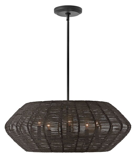 Quintiesse modern boho függeszték luca fekete elsqn-luca-5p-m-bkbk