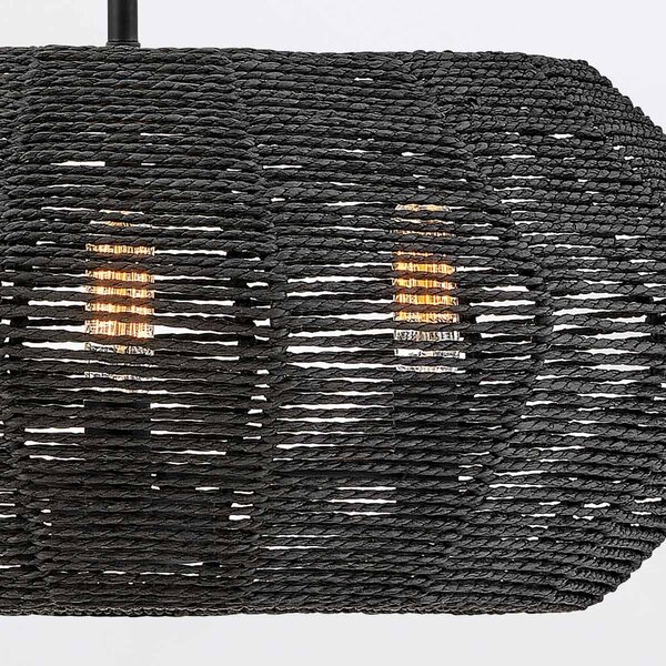 Quintiesse modern boho függeszték luca fekete elsqn-luca-p-s-bk-bk