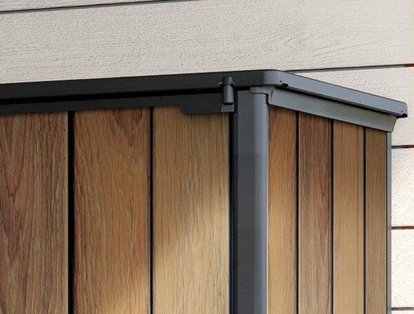 Kerti doboz Keter Signature 1400 l Walnut színben