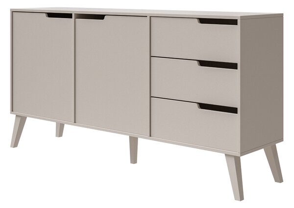 Komód Otis, Laminált forgácslap, 80x160x40cm, Kasmír
